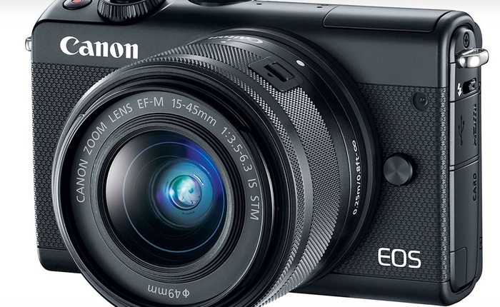 Canon ra mắt EOS M100: bản nâng cấp từ M10, 24,2 MP, sử dụng vi xử lý DIGIC 7, giá rẻ hơn M6