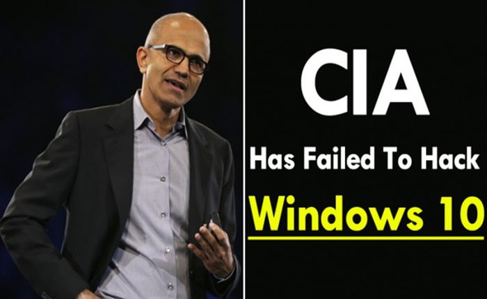 Microsoft khẳng định CIA cũng không thể hack được Windows 10