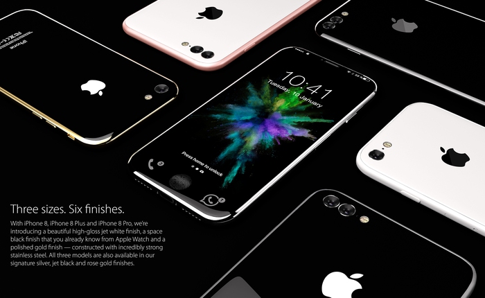 Đây là thiết kế concept iPhone 8 được đánh giá cao và thực tế nhất tính đến thời điểm hiện tại