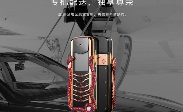 Cobra Limited Edition: điện thoại "hổ mang" của Vertu với giá hơn 8 tỷ đồng