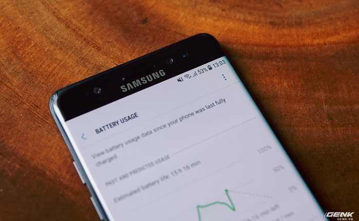 Thử nghiệm thời lượng pin Galaxy Note FE: có thể sử dụng cả ngày, chơi game liên tục 6 tiếng, đi kèm sạc nhanh 30 phút được 40%