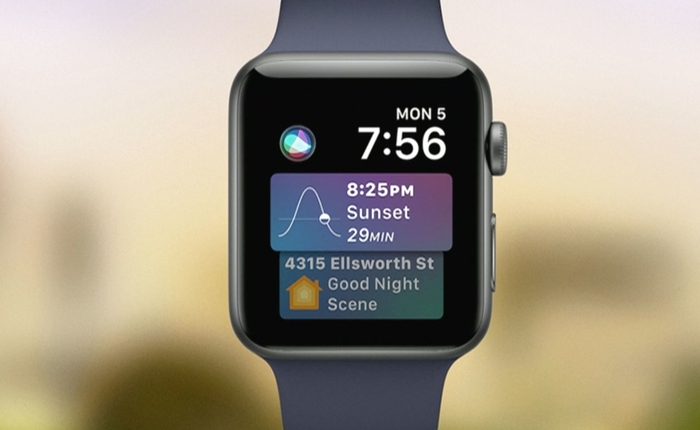 [WWDC 2017] Apple cập nhật watchOS 4, mang Siri lên đồng hồ thông minh
