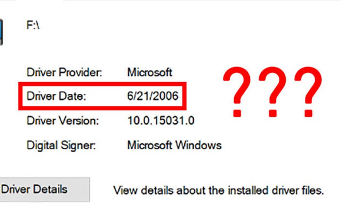 Lí giải vì sao một số lượng lớn drivers của Windows được viết từ 2006
