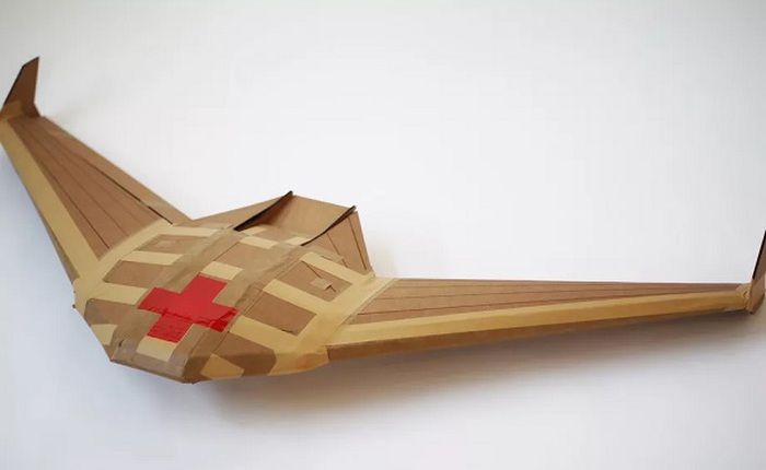 Drone làm bằng giấy có thể cứu giúp hàng triệu sinh mạng trong tương lai