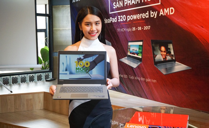 Lenovo giới thiệu laptop IdeaPad 320 chạy vi xử lý AMD tại thị trường Việt Nam, giá từ 8,5 triệu đồng