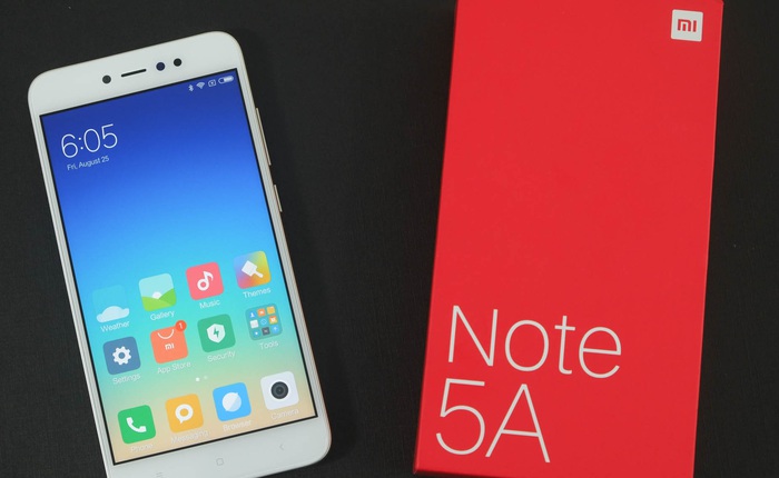 Mở hộp Xiaomi Redmi Note 5A: Selfie đẹp hơn nhưng lại thụt lùi về cấu hình, màn hình và pin
