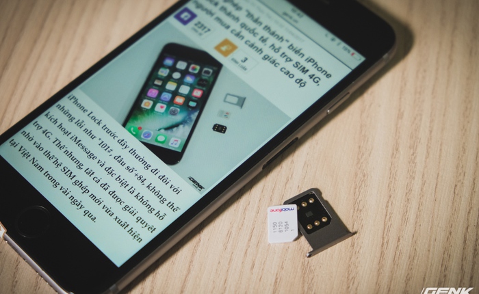 Công ty sản xuất SIM ghép cho biết loại SIM "thần thánh" biến iPhone Lock thành bản quốc tế sắp bị khóa