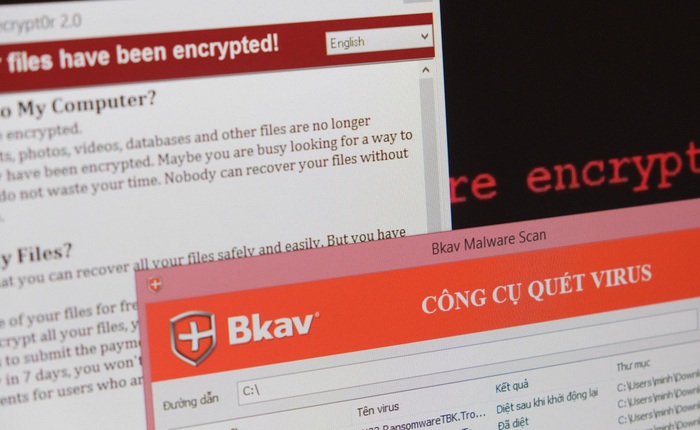 Trong lúc BKAV vội vàng tung công cụ check WannaCry, thì từ 1 năm trước, CMC đã bắt đầu tìm biện pháp phòng tránh triệt để ransomware kỹ hơn nhiều