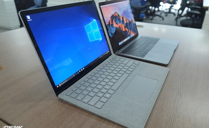 So sánh Surface Laptop và MacBook Pro 13 inch 2016: Macbook vì thương hiệu, Surface vì khác biệt!