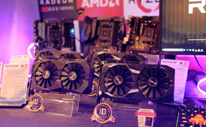AMD chính thức ra mắt CPU Ryzen 7 và Ryzen 5 cùng card đồ họa Radeon RX 500 Series tại Việt Nam