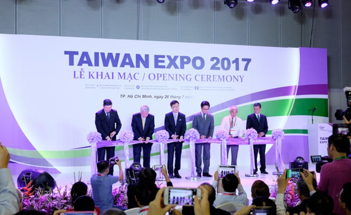 Triển lãm công nghệ Taiwan Expo 2017 chính thức khai mạc trong hôm nay