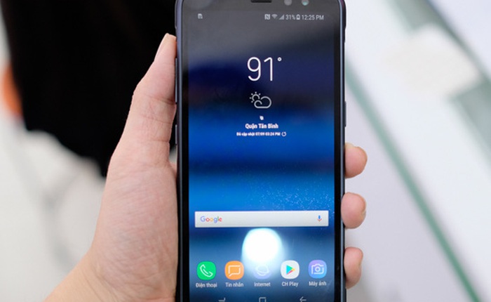 Trên tay Galaxy S8 Active tại Việt Nam: Rất chắc chắn, dễ cầm nắm hơn, giá 17 triệu