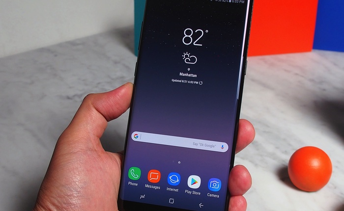 Dù đã lên kệ được hơn một tháng nhưng Samsung Galaxy Note8 vẫn đang "đắt như tôm tươi" tại Hàn Quốc