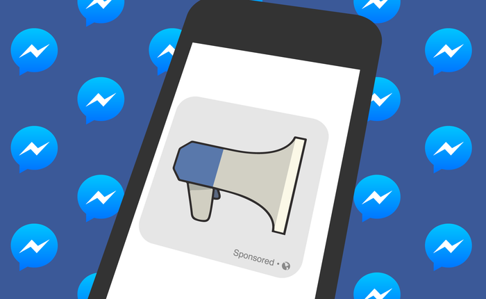 Hết dần không gian trên News Feed, Facebook thử nghiệm đặt quảng cáo trên Messenger