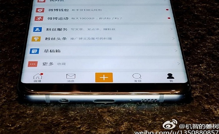Ảnh thực tế mới nhất của Galaxy S8: viền dưới màn hình cực mỏng do không còn nút Home