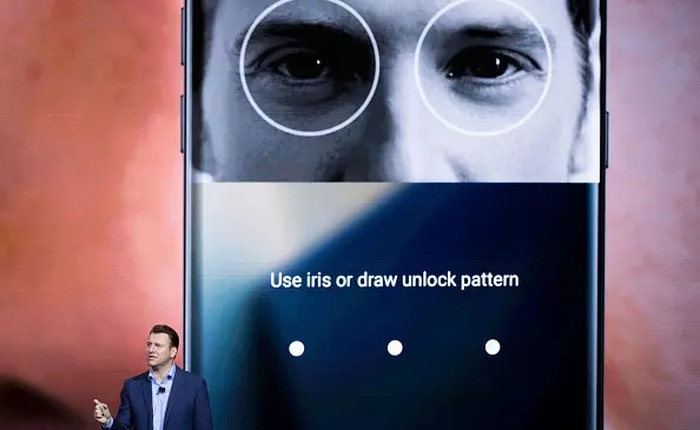 Teaser mới của Galaxy S8 hé lộ về cảm biến mống mắt