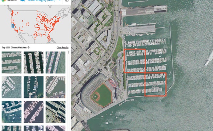 GeoVisual Search: công cụ tìm kiếm giúp bạn lật tung mọi ngóc ngách trên Trái đất