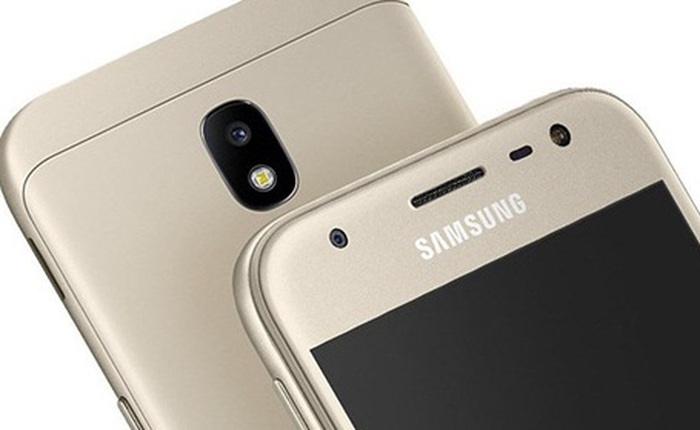 Galaxy J3 Pro chính thức lên kệ tại Việt Nam, chip lõi tứ 1.4 GHz, camera sau 13 MP, giá 4,49 triệu