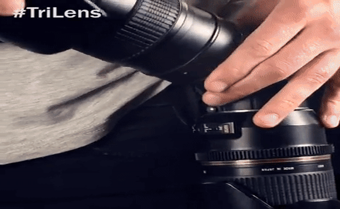 Frii Designs giới thiệu TriLens: phụ kiện không thể thiếu cho các tay nhiếp ảnh gia thích mang vác nhiều ống kính