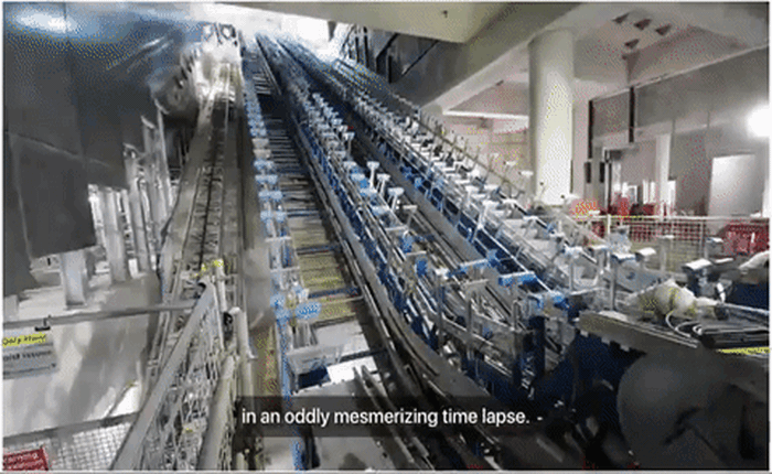 Đoạn video timelapse ấn tượng này sẽ cho bạn thấy người ta lắp đặt thang cuốn trong hệ thống tàu điện ngầm London như thế nào