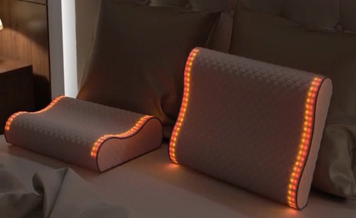 Sunrise Smart Pillow - chiếc gối thông minh biết phát nhạc ru ngủ bạn và đánh thức bạn vào mỗi buổi sáng