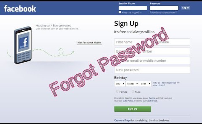 Quên mật khẩu là nỗi ám ảnh và nay Facebook đã có cách giải quyết điều đó