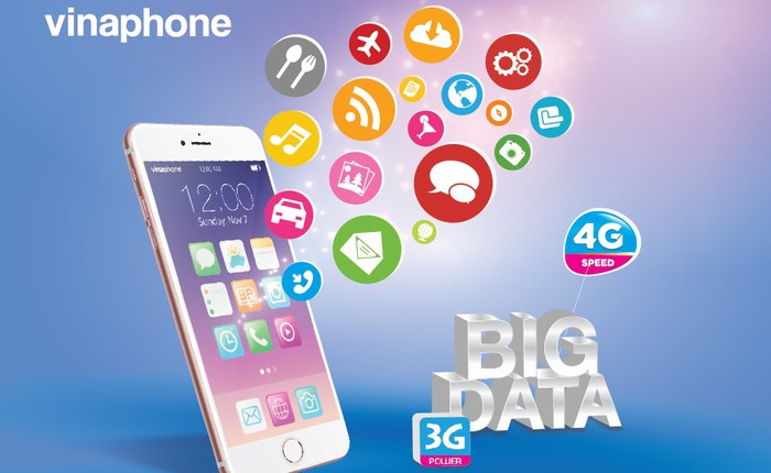 VinaPhone ra mắt gói cước 3G, 4G rẻ nhất thị trường