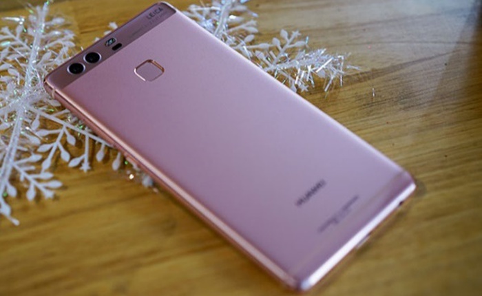 Huawei P9 vàng hồng: Món quà thời thượng cho Tết Nguyên đán 2017