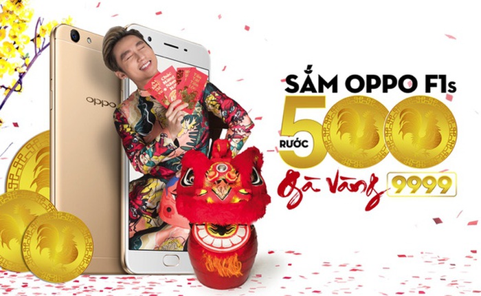 Mua F1s 2017 mang về may mắn với gà vàng 9999