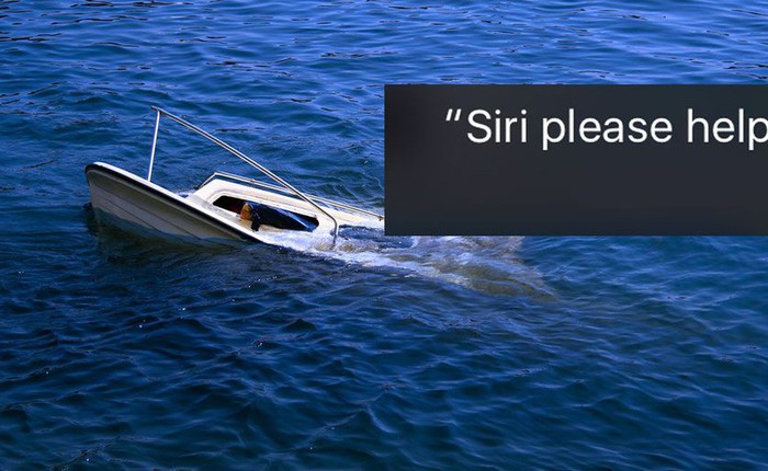 Siri tiếp tục lập công cứu mạng, lần này là thủy thủ mắc kẹt trên biển động