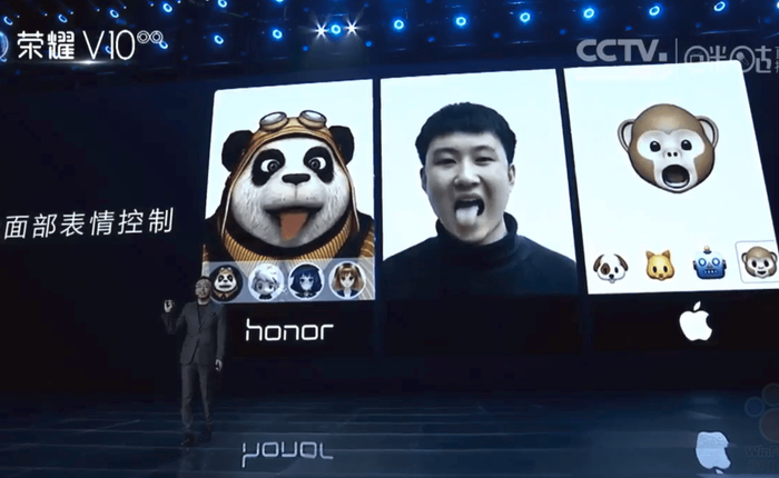 Huawei giới thiệu Face ID của riêng mình, tạo Animoji tốt hơn cả iPhone X vì còn biết... lè lưỡi