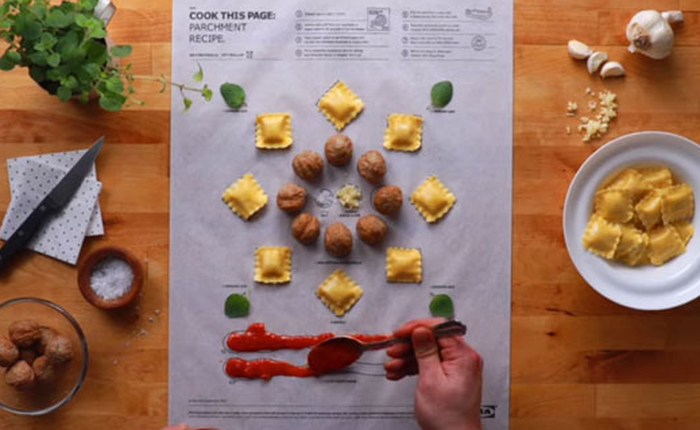 Cook This Page: Tờ công thức nấu ăn của IKEA có thể giúp anh chàng vụng về nhất trở thành đầu bếp nhà hàng!