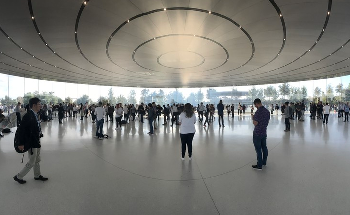 Những hình ảnh ấn tượng về Steve Jobs Theater - nơi diễn ra sự kiện giới thiệu iPhone X