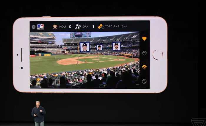 Video trình diễn game sử dụng công nghệ thực tế tăng cường cực kỳ ấn tượng của Apple tại lễ ra mắt iPhone mới