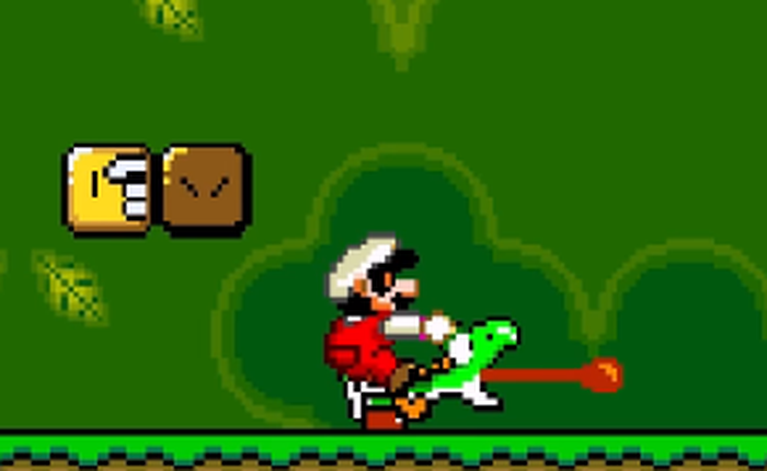 Nintendo xác nhận Mario đã đấm lè lưỡi khủng long Yoshi trong Super Mario World