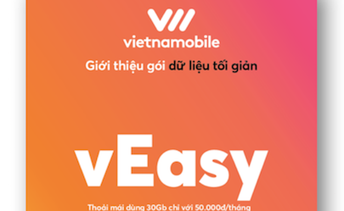 Vietnamobile cung cấp gói 3G rẻ nhất thị trường: 30GB dữ liệu/tháng chỉ với 50.000 đồng
