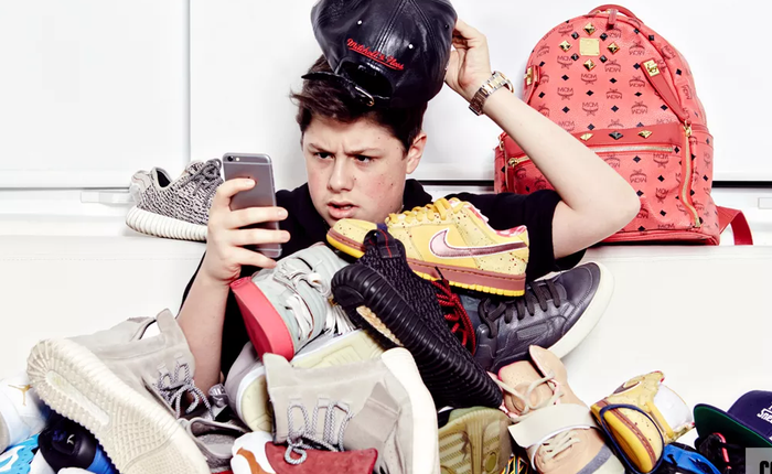 Mới 16 tuổi, cậu bé này đã kiếm được hơn 22 tỷ đồng nhờ bán sneaker quý hiếm cho người nổi tiếng