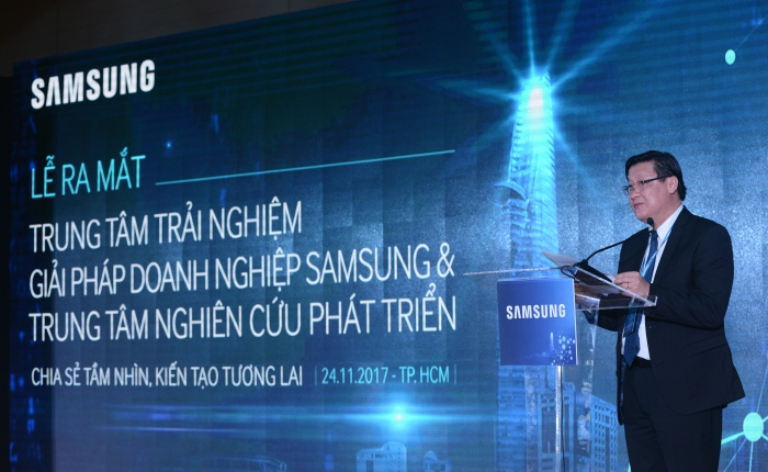 Chính thức ra mắt Trung tâm Trải nghiệm Giải pháp Doanh nghiệp Samsung lớn nhất Đông Nam Á và Trung tâm Nghiên cứu Phát triển tại TP.HCM