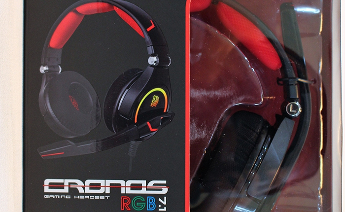 Đánh giá một gương mặt đến từ TteSPORTS. Gaming headset Cronos RGB 7.1 Chiếc tai nghe đa tài