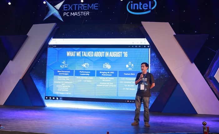 Intel giới thiệu bộ vi xử lý thế hệ thứ 7 Kaby Lake tới người dùng Việt Nam