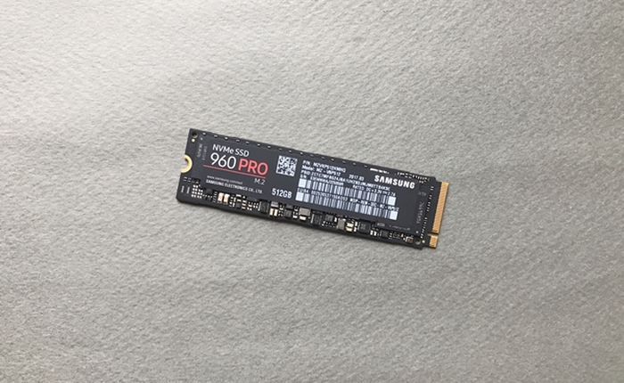 Đánh giá NVMe SSD Samsung 960 Pro M.2 512GB: Khẳng định vị thế vô địch