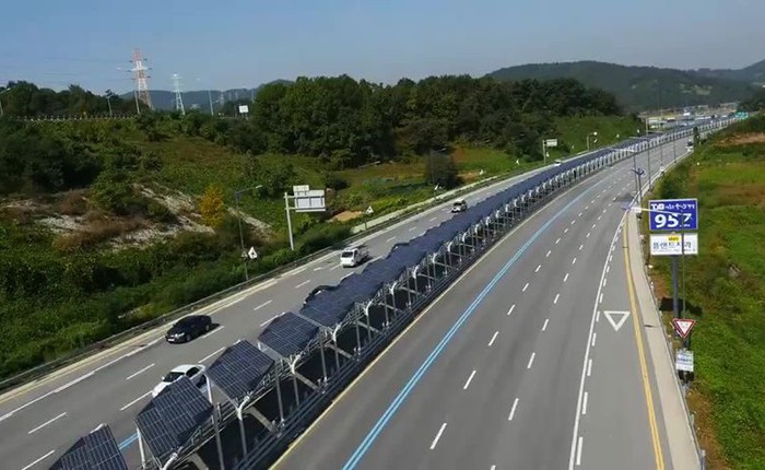 "Con đường Mặt Trời" dành cho xe đạp độc nhất vô nhị tại Hàn Quốc