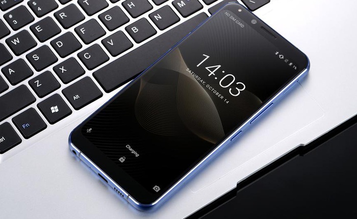 Lại thêm một hãng Trung Quốc ra mắt smartphone không viền nhìn giống Galaxy S8 nhưng giá chỉ bằng 1/2
