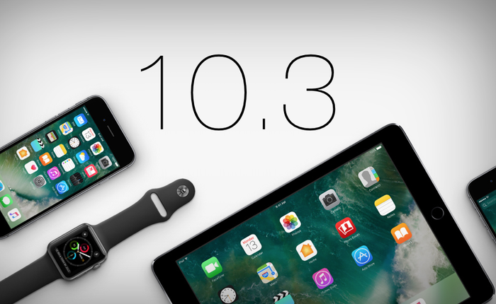 Apple ra mắt chính thức iOS 10.3: Find My AirPods, kiểu file mới, giải phóng đến 3GB bộ nhớ