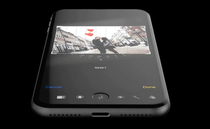 Xem video concept iPhone 8 đẹp long lanh với camera kép, viền siêu mỏng, có cả Touchbar