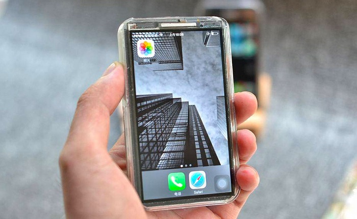 Trung Quốc: một thanh niên đã chế ra iPhone X Mini từ iPhone 5