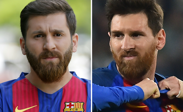Anh chàng người Iran bị cảnh sát bắt chỉ vì quá giống... Lionel Messi!