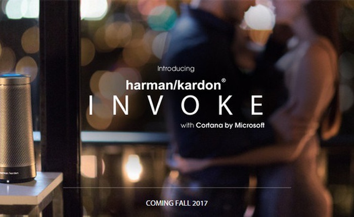 Harman Kardon chuẩn bị ra mắt loa mới, tích hợp trợ lí Cortana của Microsoft, đối thủ của Amazon Echo và Google Home