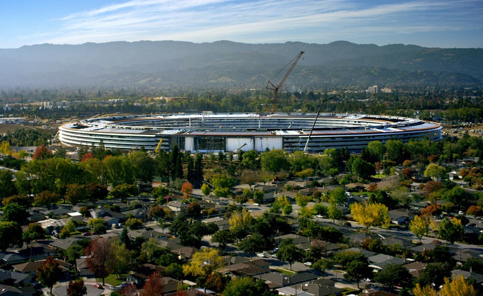 Apple chính thức mở cửa campus mới vào tháng Tư: Hội trường Steve Jobs, chứa 12.000 nhân viên, dùng 100% năng lượng xanh