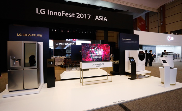 Triển lãm đồ công nghệ LG InnoFest 2017: Quy tụ nhiều sản phẩm vô cùng thú vị